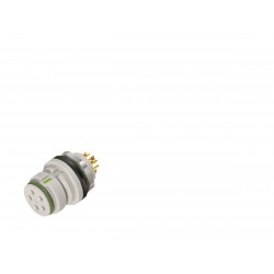 99 9108 400 03 Snap-In IP67 (miniature) female panel mount connector